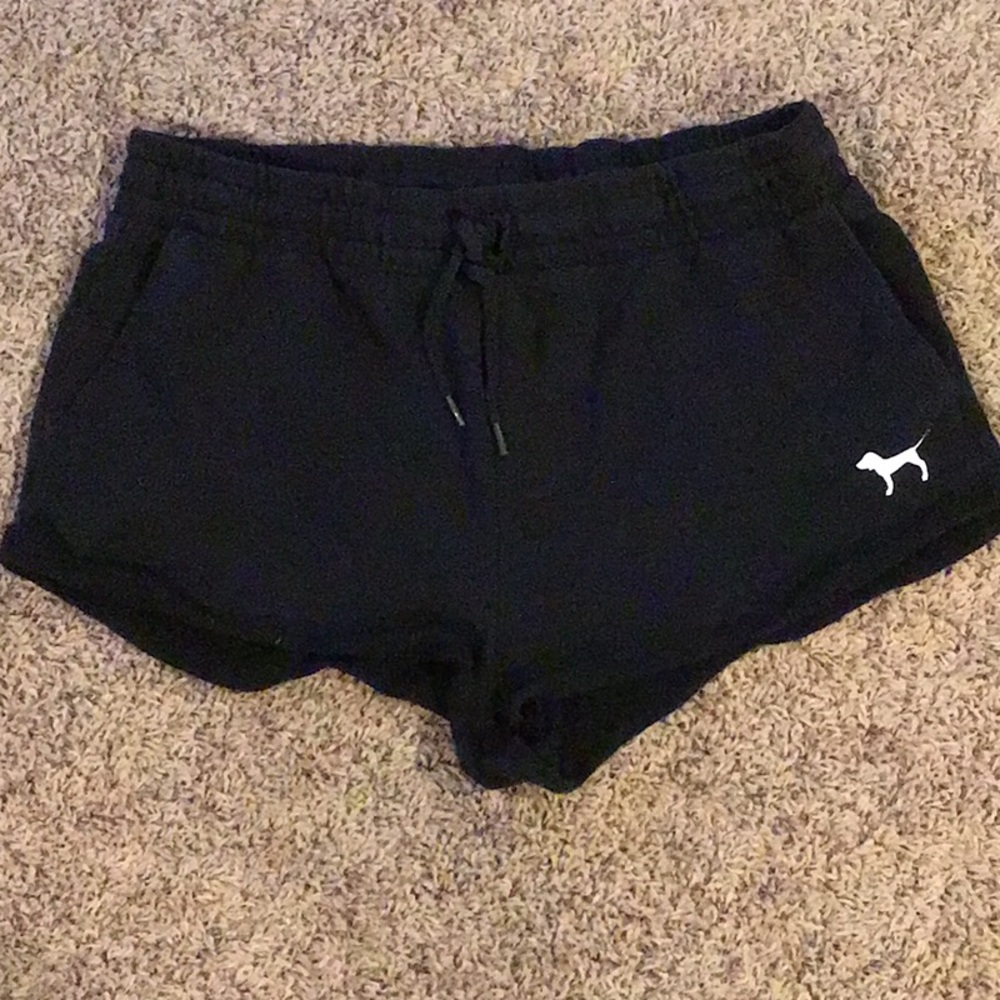 PINK Sweat Shorts with Pockets